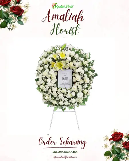 Krans Bunga Duka Krematorium PUKJ Yogyakarta